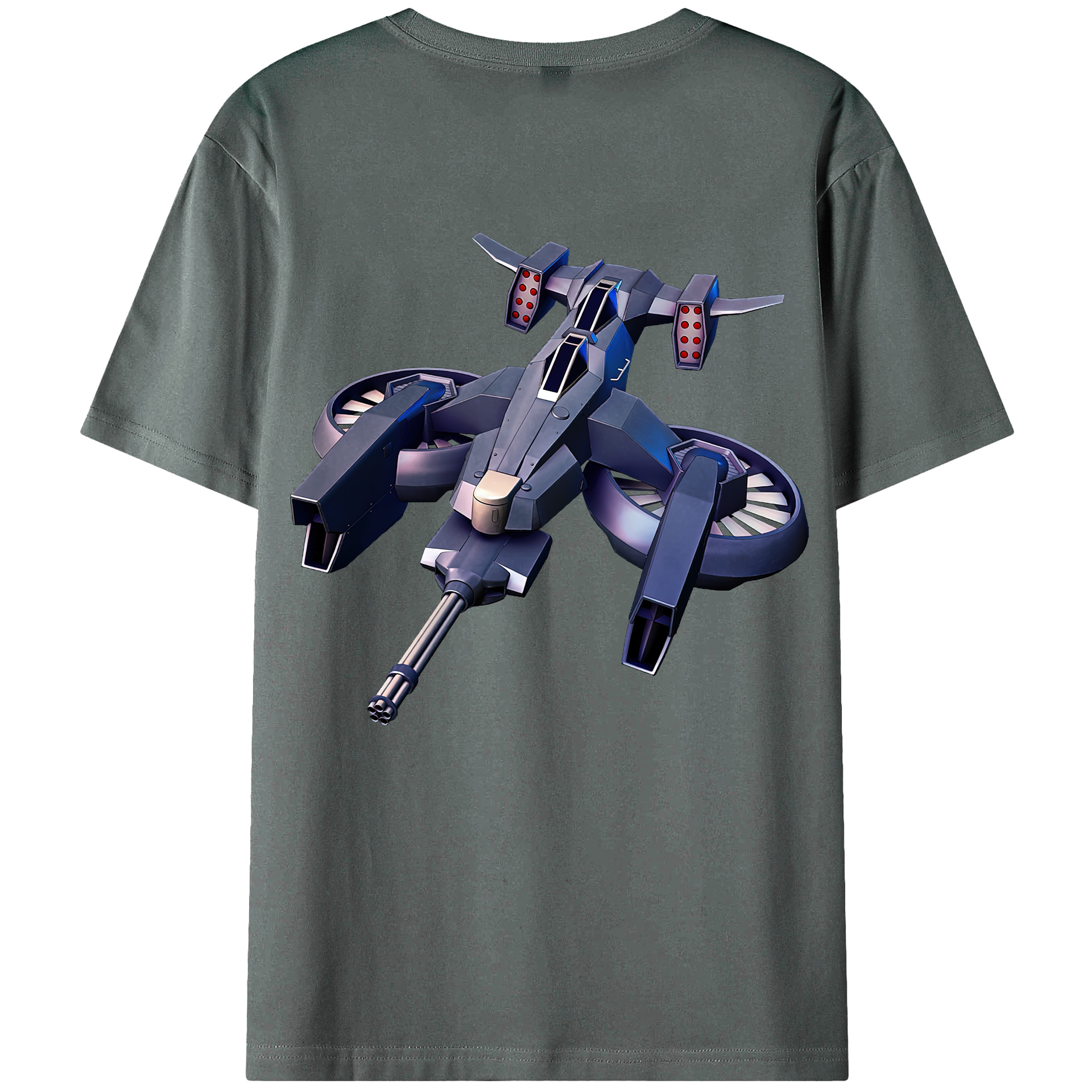（画像用） 機動戦士ガンダム Mobile Suit Gundam 綿100％ メンズ半袖Tシャツ（バックプリント） 通気性